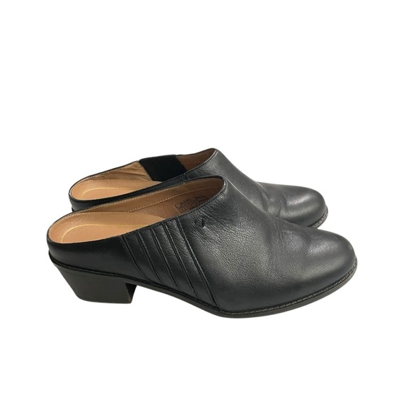 VIONIC Joy Nellie Orthopedic Mules Slip On Comfort Heel Black Size: 9 - Picture 4 of 12